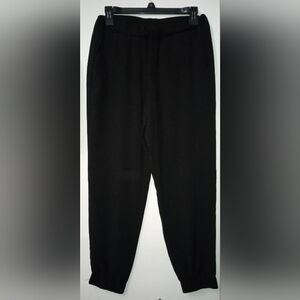 Talbots Woman's Black🖤 Trousers w/Elastic @the Ankle